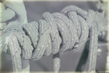 in  australia the concept of navigation whit vassel rope like backgroundの写真素材