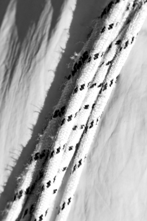 in  australia the concept of navigation  whit vassel rope like backgroundの写真素材