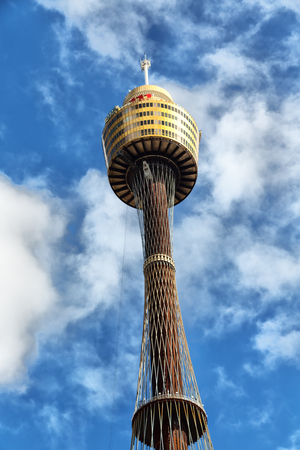 the view of the tower eye, in sydney australia