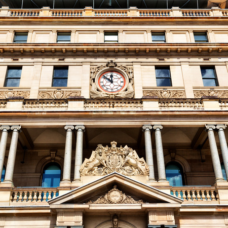 in australia sydney the antique clock tower  のeditorial素材