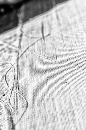 abstract texture background of a  cotton surface  and blur 