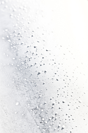 abstract texture background of the drop in the plastic surfaceの写真素材