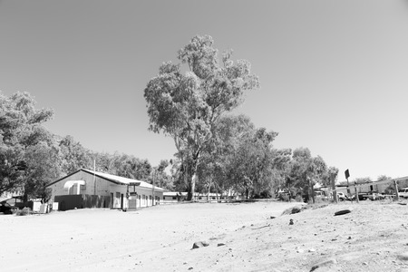 in  australia   the old gasoline pump station service conceptのeditorial素材