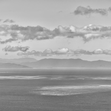in  australia natuarl park the great reef from the high concept of paradiseの写真素材