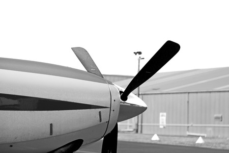 in crains austalia little popular  plane parking in the airportの写真素材