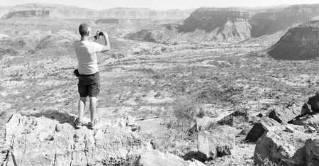in   ethiopia africa  in the  national park the mountain and the hill  for photographerの写真素材