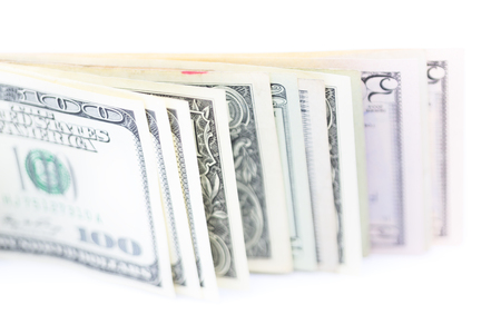 blurred dollar money background like concept of success prosperity and businessの写真素材
