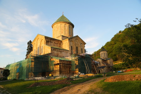 in georgia gelati monastery the antique heritage of caucasian historical land  protect by unnesco