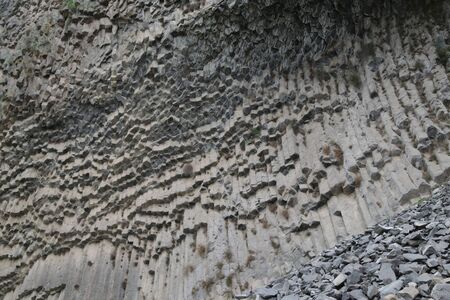 in armenia garni in the valley the antique organ basalt columns unique geological formation