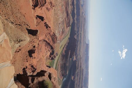 in USA  dead point horse national  park the beauty of amazing nature tourist destinationの写真素材