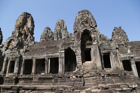 in cambodia angkor wat  the old buildings and historical site protect by unesco amazing tourist destinationの写真素材