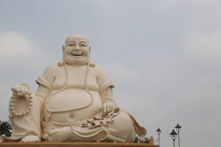 in vietnam Vinh Trang  the old buildings and historical site of building  amazing tourist destinationの写真素材
