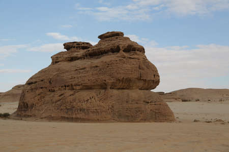 old history in the antique kingdom of saudi arabiaの写真素材