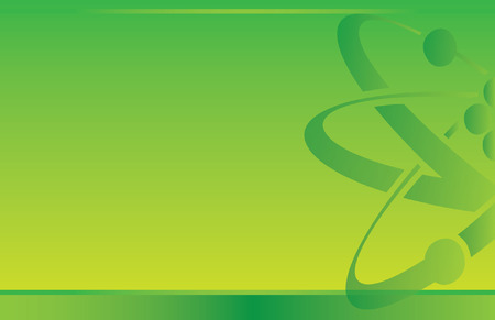 Green Science Postcardのイラスト素材