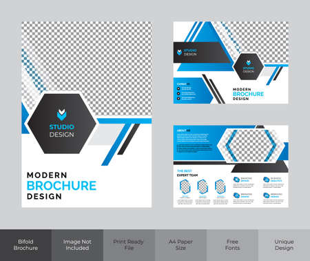 Creative multipurpose Brochure template design with A4 Page Easy to edit magazine cover page design Use for marketing, print, annual report and business presentations and Multipurposeのイラスト素材