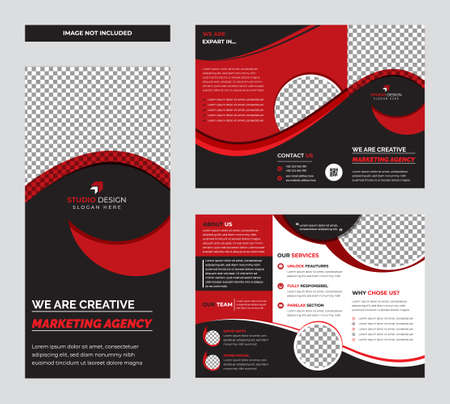 Creative multipurpose Brochure template design with A4 Page Easy to edit magazine cover page design Use for marketing, print, annual report and business presentations and Multipurposeのイラスト素材
