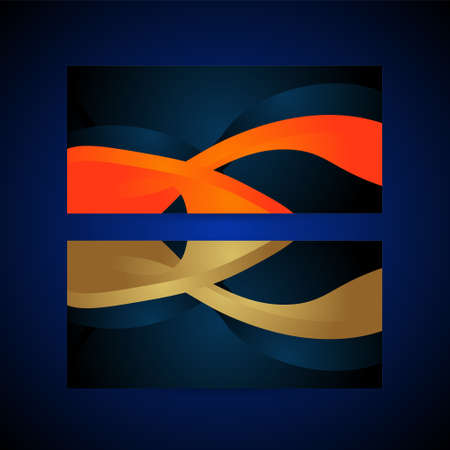 Modern Colorful geometric gradient abstract background Dynamic shapes compositionのイラスト素材