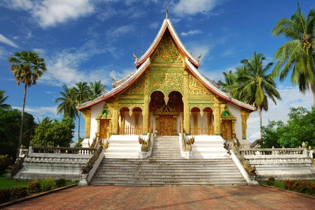 ancient temple in chiangmai, northern ofthailandの写真素材