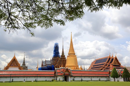 Wat pra kaew, Grand palace, Bangkok, Thailand