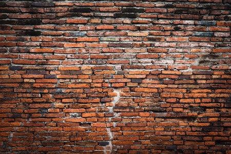 brick wall fragmentの写真素材