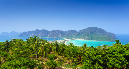 Phi phi island, Krabi, Southern of Thailandの写真素材