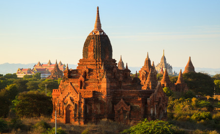The  Temples of Bagan(Pagan), Mandalay, Myanmarの写真素材