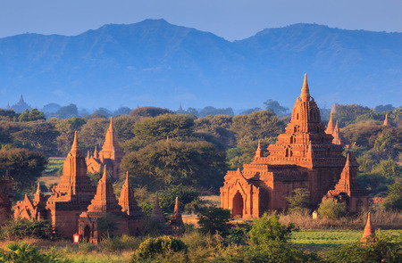 The  Temples of Bagan(Pagan), Mandalay, Myanmarの写真素材