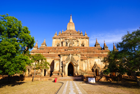 Sulamani temple  Bagan, Myanmarの写真素材