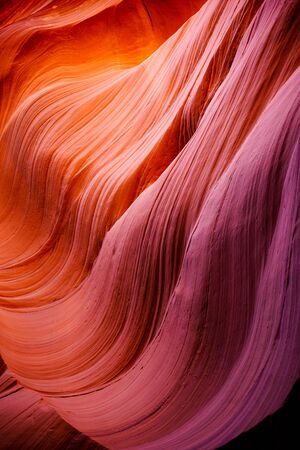 Upper Antelope Canyon, Arizona, USAの写真素材