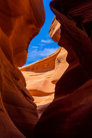 Upper Antelope Canyon, Arizona, USAの写真素材