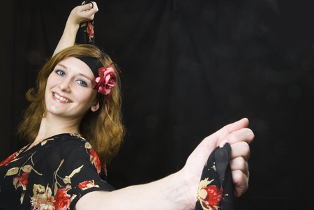 Dancing woman
