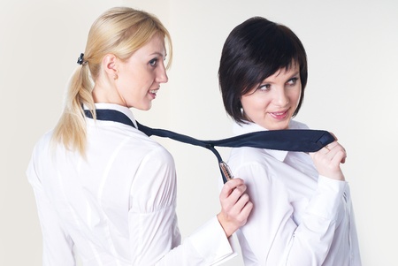 Relaxong businesswomanの写真素材