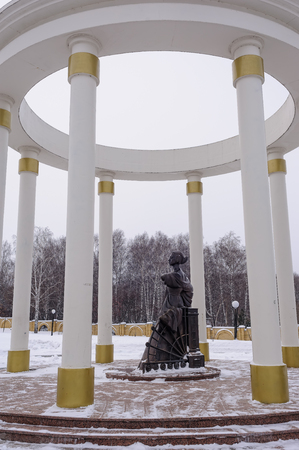 Monument to the wives of the Decembrists. Tobolskのeditorial素材