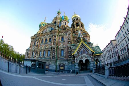 Saint-Petersburg, Russia - May 14, 2006: Church of the Savior on spilled bloodのeditorial素材