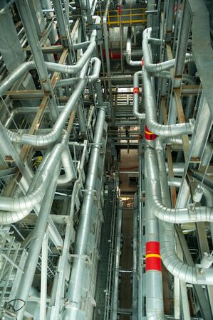 Tobolsk, Russia - July 23. 2019: Sibur company. Plant on processing of hydrocarbonic raw materialsのeditorial素材