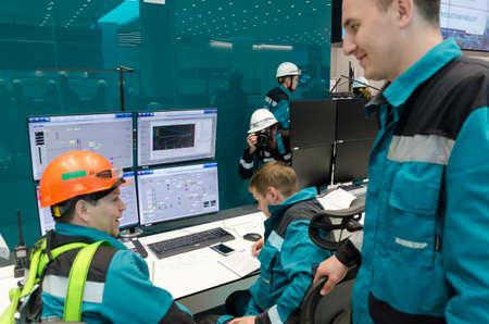 Tobolsk, Russia - July 23.2019: Sibur company. Plant on processing of hydrocarbonic raw materials....