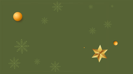 Christmas festival and decoration illustration backgroundのイラスト素材