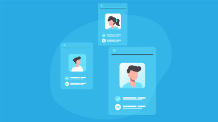 Flat design modern vector illustration concept of online meeting and video call.