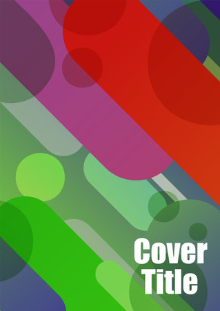 Abstract digital design with geometric patterns and color gradients. Features modern visual elements suitable for backgrounds, presentations, or creative projects 61のイラスト素材