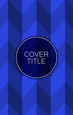 Modern flat illustration of an abstract cover letter layout with a bold title, combining creative shapes, vibrant colors, and sleek design to convey professionalism and visual appeal 28のイラスト素材