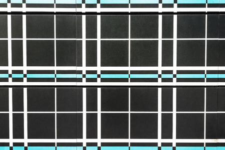 Striped street wall background close up