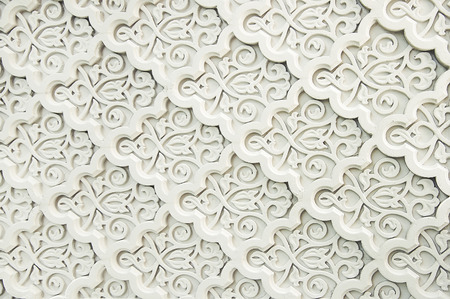 Old white modern wall background texture close up