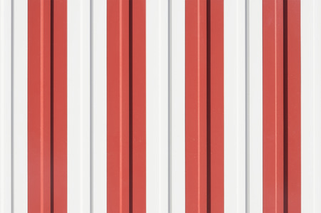 Modern red and white wall background texture close up
