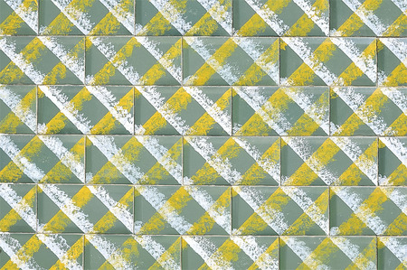 Portuguese tile house wall background texture close upの写真素材