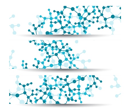 Dna banner for your design のイラスト素材