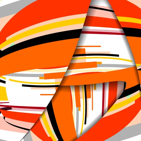 Abstract colorful illustration のイラスト素材