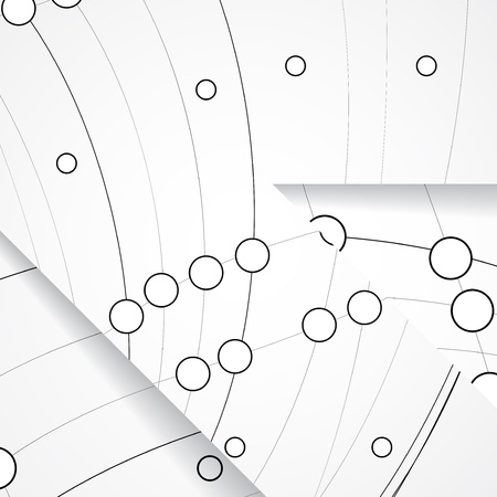 Circuit board illustrationのイラスト素材