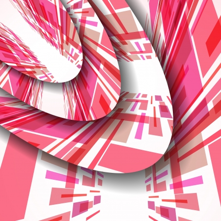 Abstract colorful illustration のイラスト素材