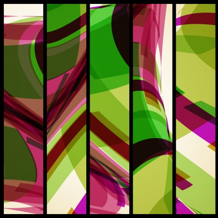 Abstract banner for your design のイラスト素材