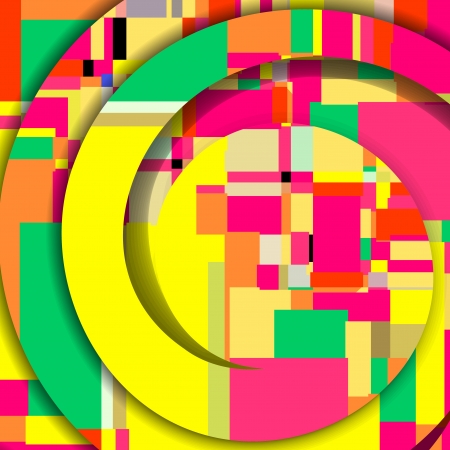 Abstract illustrationのイラスト素材